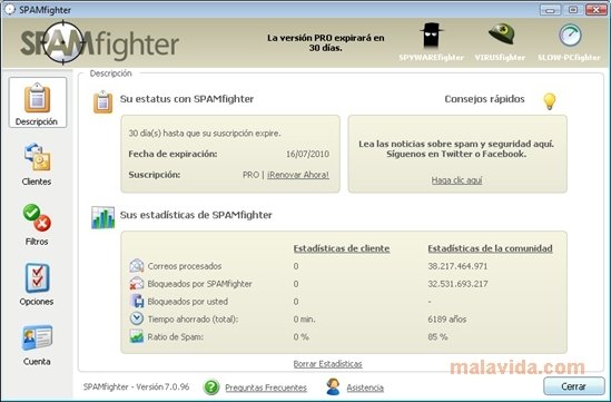 SPAMfighter 7.5.126