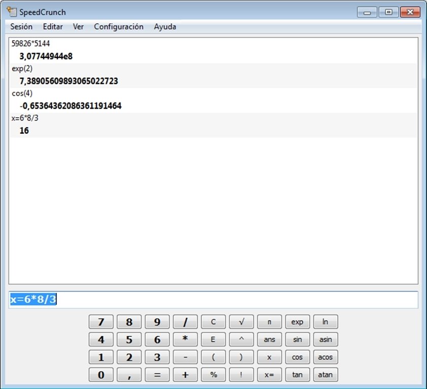 SpeedCrunch 0.10.1