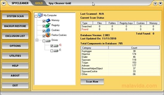 SpyCleaner Gold 9.5 Angielski