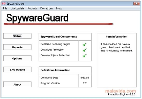 SpywareGuard  2.2
