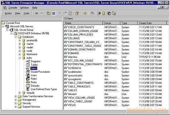 SQL Server 7 SP3  OLAP Services Components Espa�ol