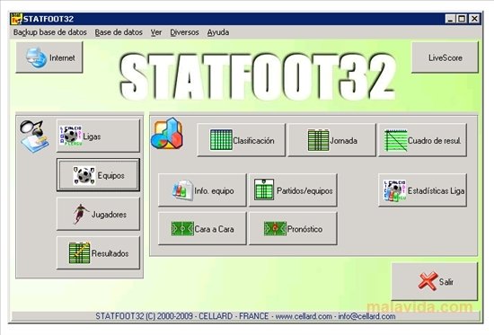 Statfoot32 2.06 Espa�ol