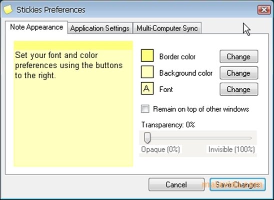 Stickies for Windows 3.0.7 Ingl�s