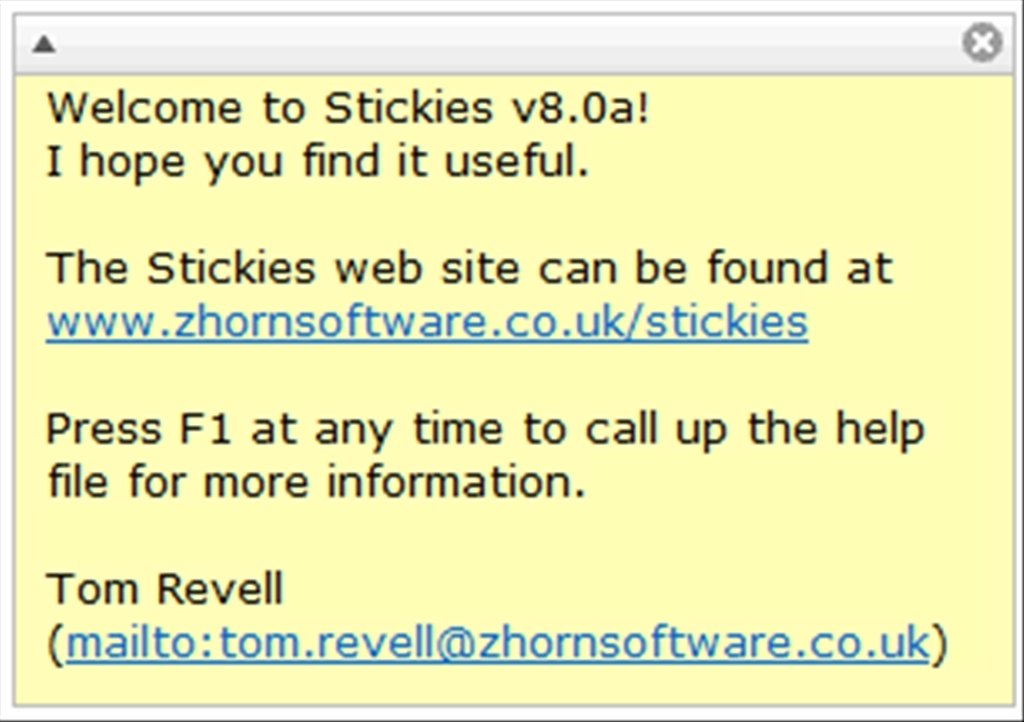 Stickies 6.7a Dutch Language File Nederlands
