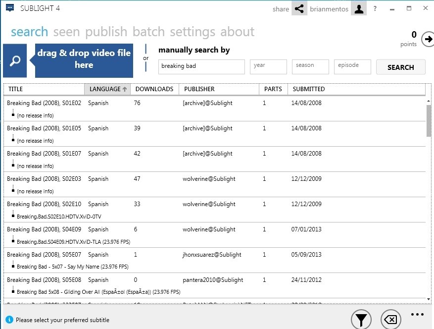 Sublight  1.7.0
