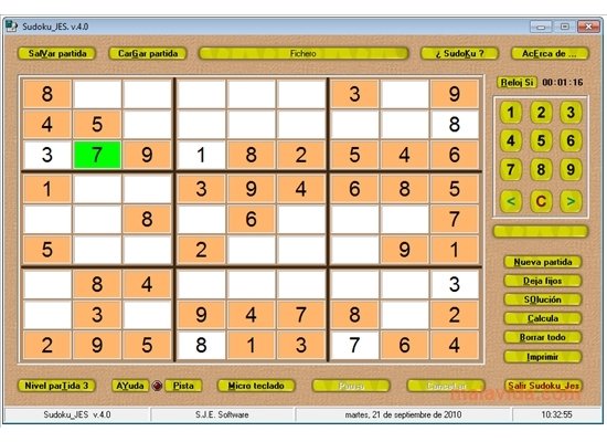 Sudoku Jes  4.0 Espa�ol
