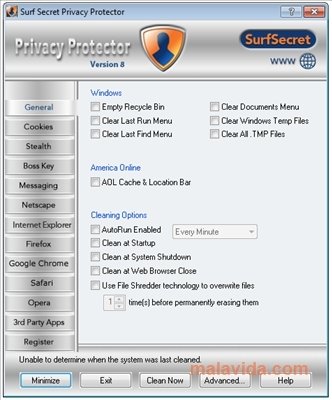 SurfSecret Privacy Protector 8