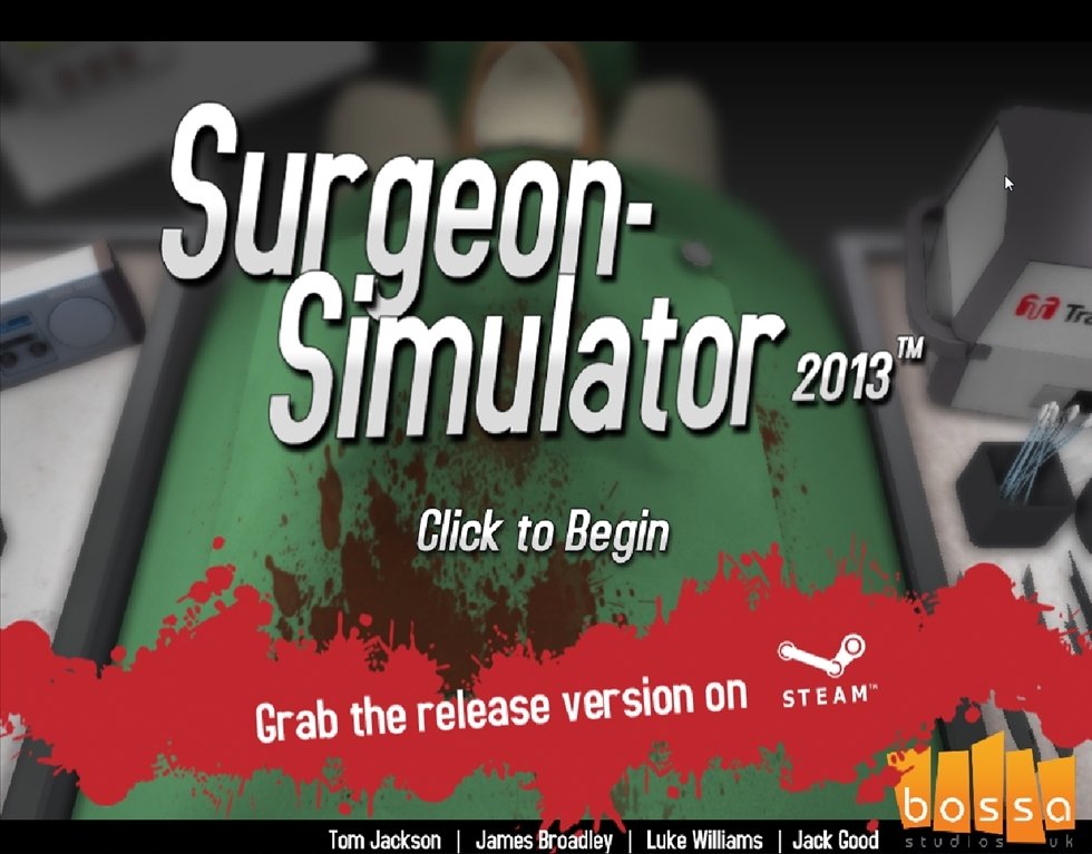 Surgeon Simulator 2013 Demo