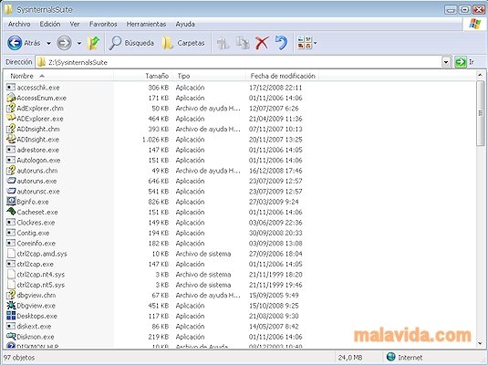 Sysinternals Suite 12/01/2012