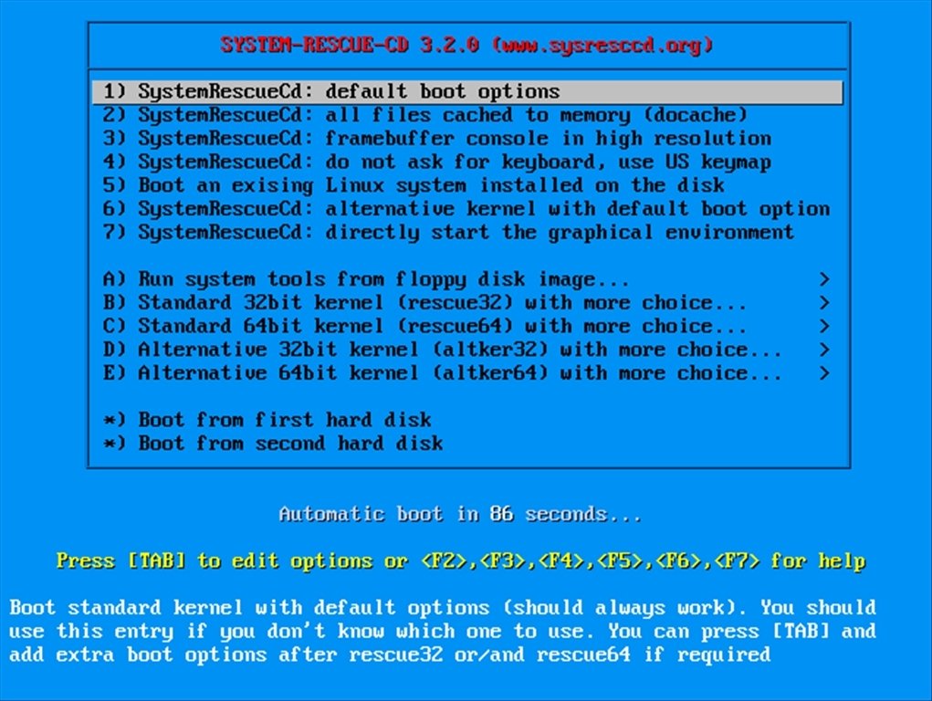 SystemRescueCd  1.3.2