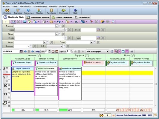 Tareas MSD  5.20 Espa�ol