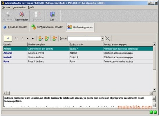 MSD Tasks Multiuser 5.40