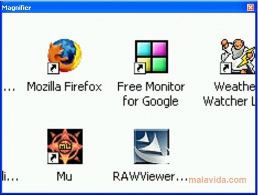 Taskbar Magnifier