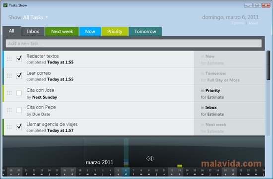 Tasks.Show 1.0