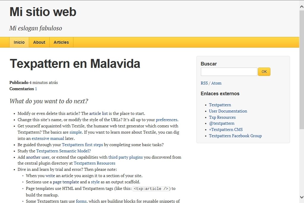 Textpattern  4.0.8