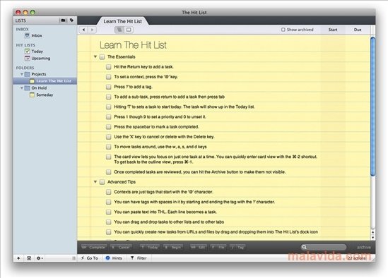 The Hit List  0.9.3.18 Beta