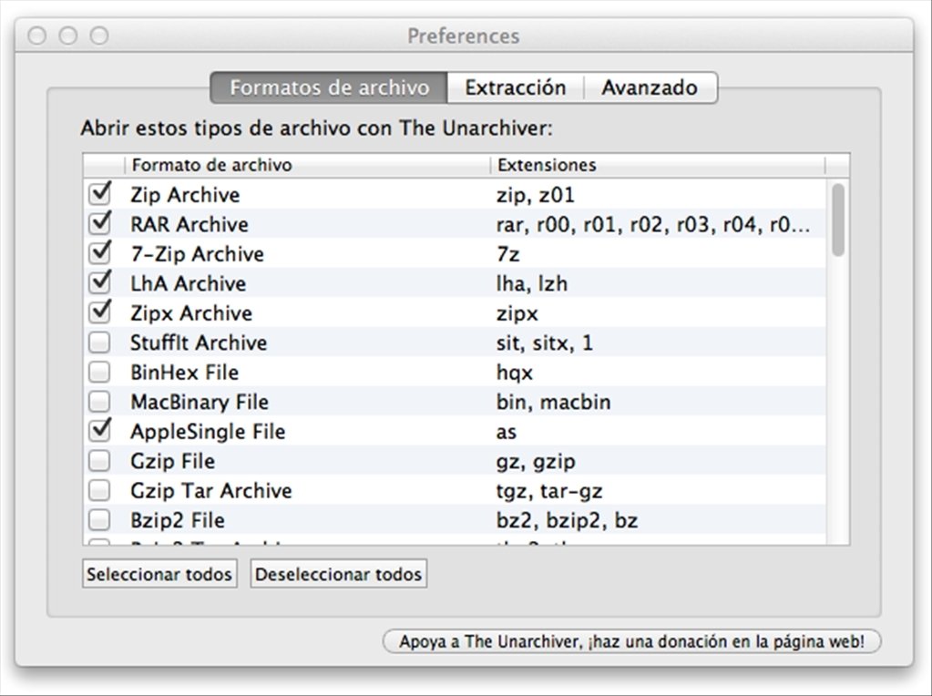 The Unarchiver  2.2