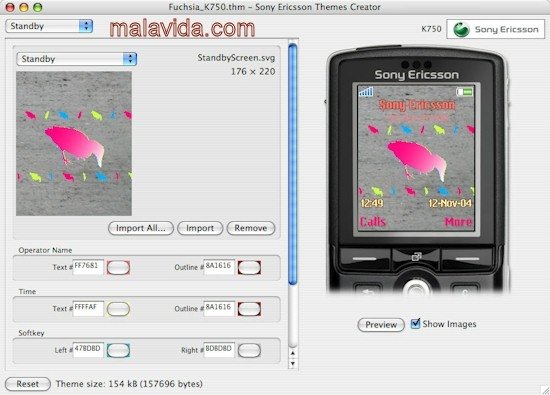 Themes Creator 3.29 Ingl�s