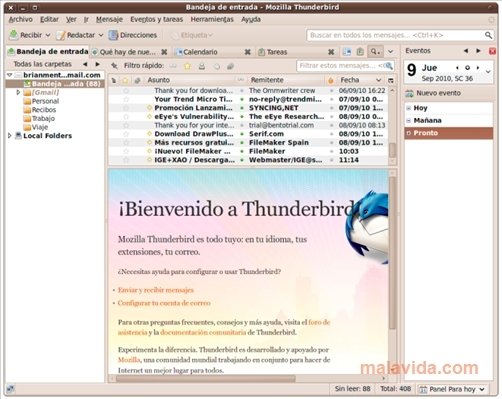 Thunderbird 12.0.1