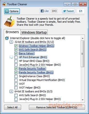 Toolbar Cleaner 1.0.1.31