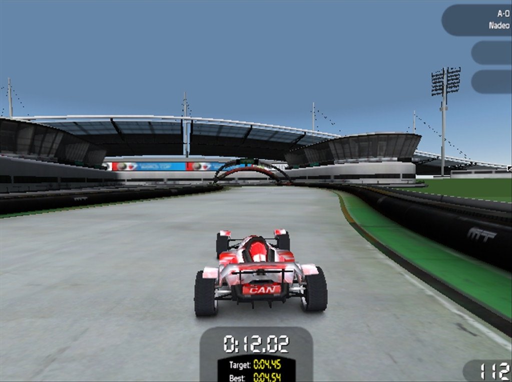 TrackmaniaNations Angielski