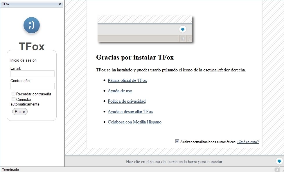 Tuentifox  0.2.2 Espa�ol