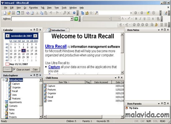 Ultra Recall Standard 3.5b Engelsk