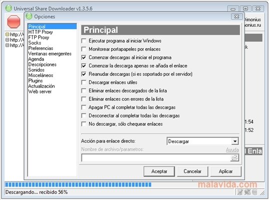Universal Share Downloader 1.3.5.1 Français