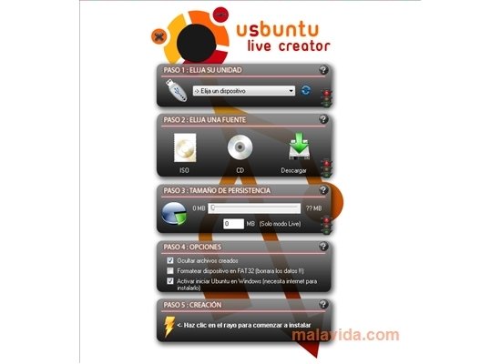 uSbuntu Live Creator 1.5.1