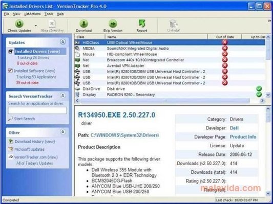 VersionTraker Pro 4.1 Angielski
