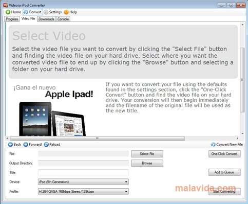 Videora iPod Converter 6.00
