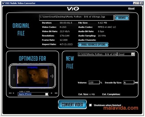 VIO Mobile Video Converter 1.0