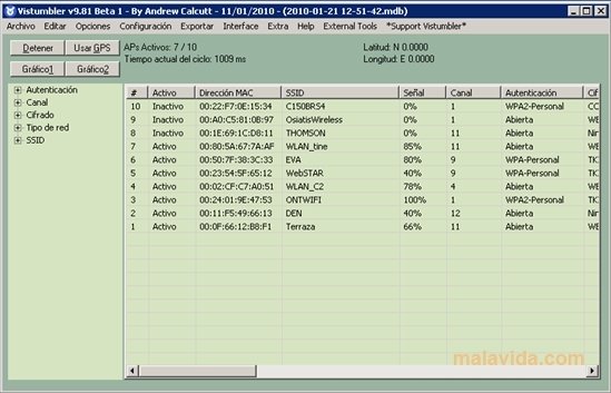 Vistumbler 10.0