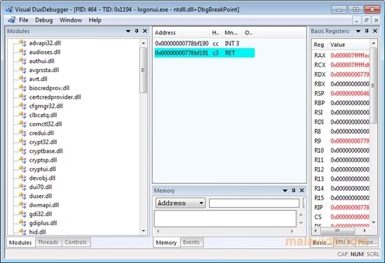 Visual DuxDebugger 2.7