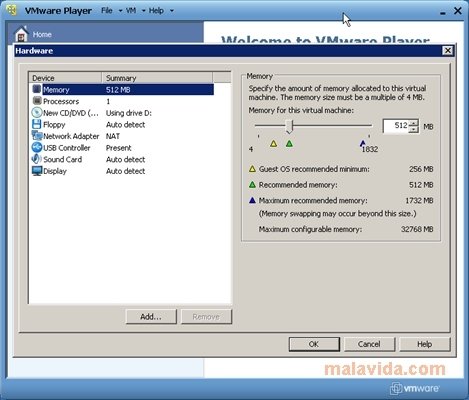 VMware Player 3.1.4.385536