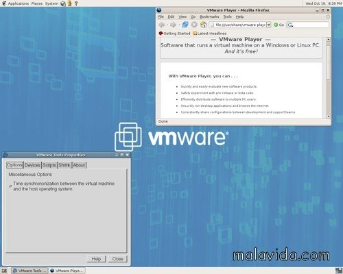 VMware Player  3.0.203739