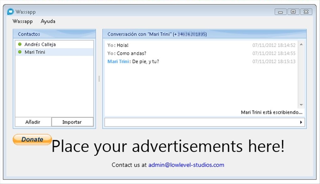 Wassapp 1.1.1
