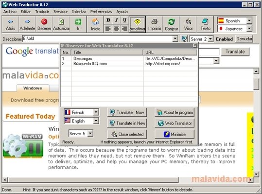 Web Translator  8.02