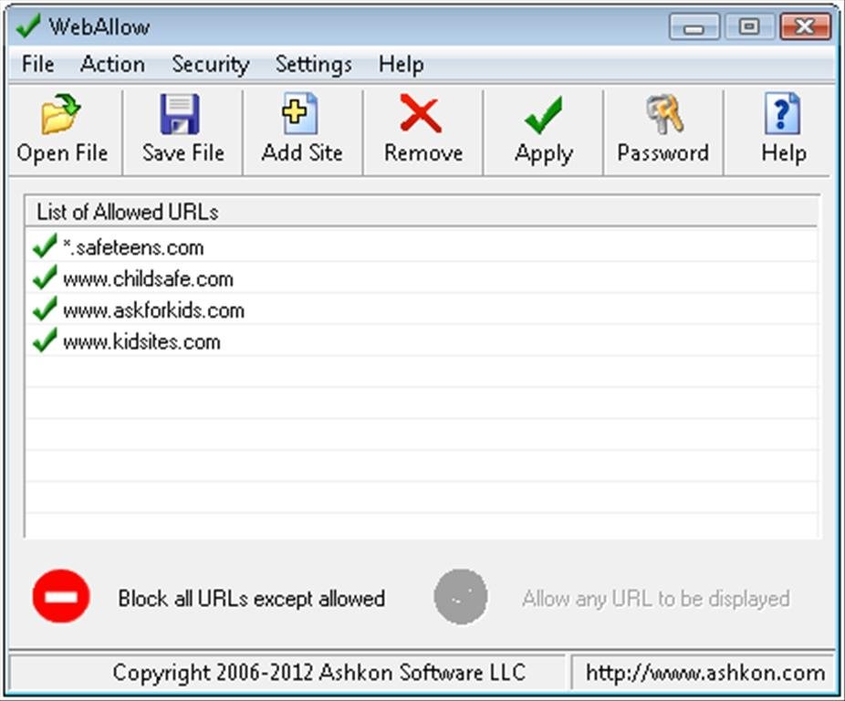 WebAllow 3.21