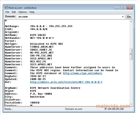 Win32Whois 0.9.15