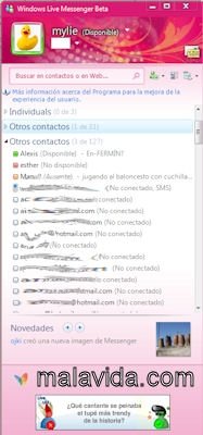 Windows Live 2009 Beta Espa�ol