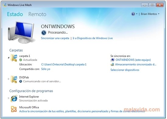 Windows Live Mesh 2011