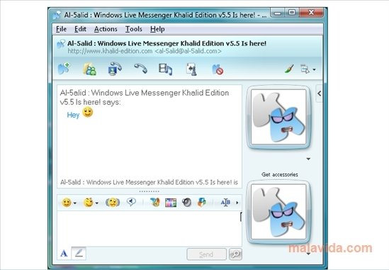 Windows Live Messenger Khalid  Edition 5.1.0.110 Ingl�s