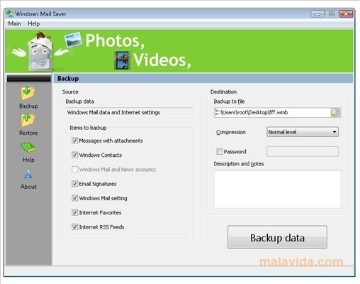 Windows Mail Saver 1.3.1.16