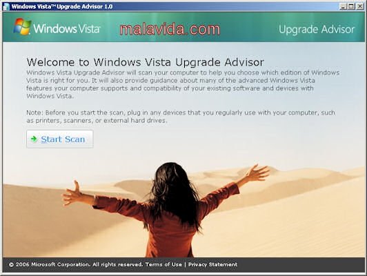 Windows Vista Upgrade Advisor 1.0 03/06/2008 Engelsk