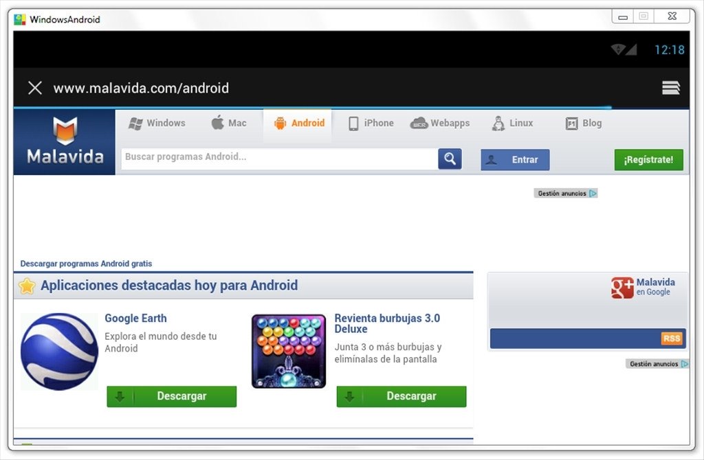 WindowsAndroid 4.0.3 Beta