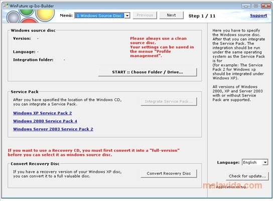 WinFuture xp-Iso-Builder 3.0.7