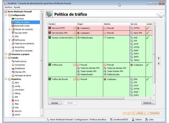Kerio WinRoute Firewall 6.5.0.4794 Angielski