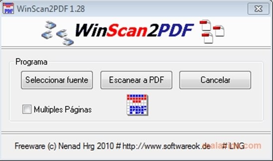 WinScan2PDF 1.61