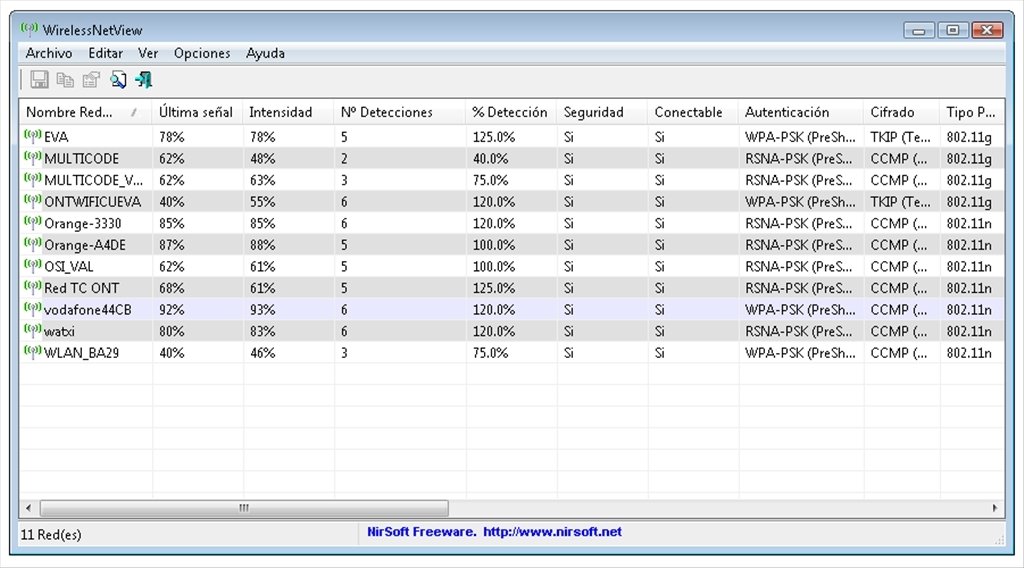 WirelessNetView 1.57